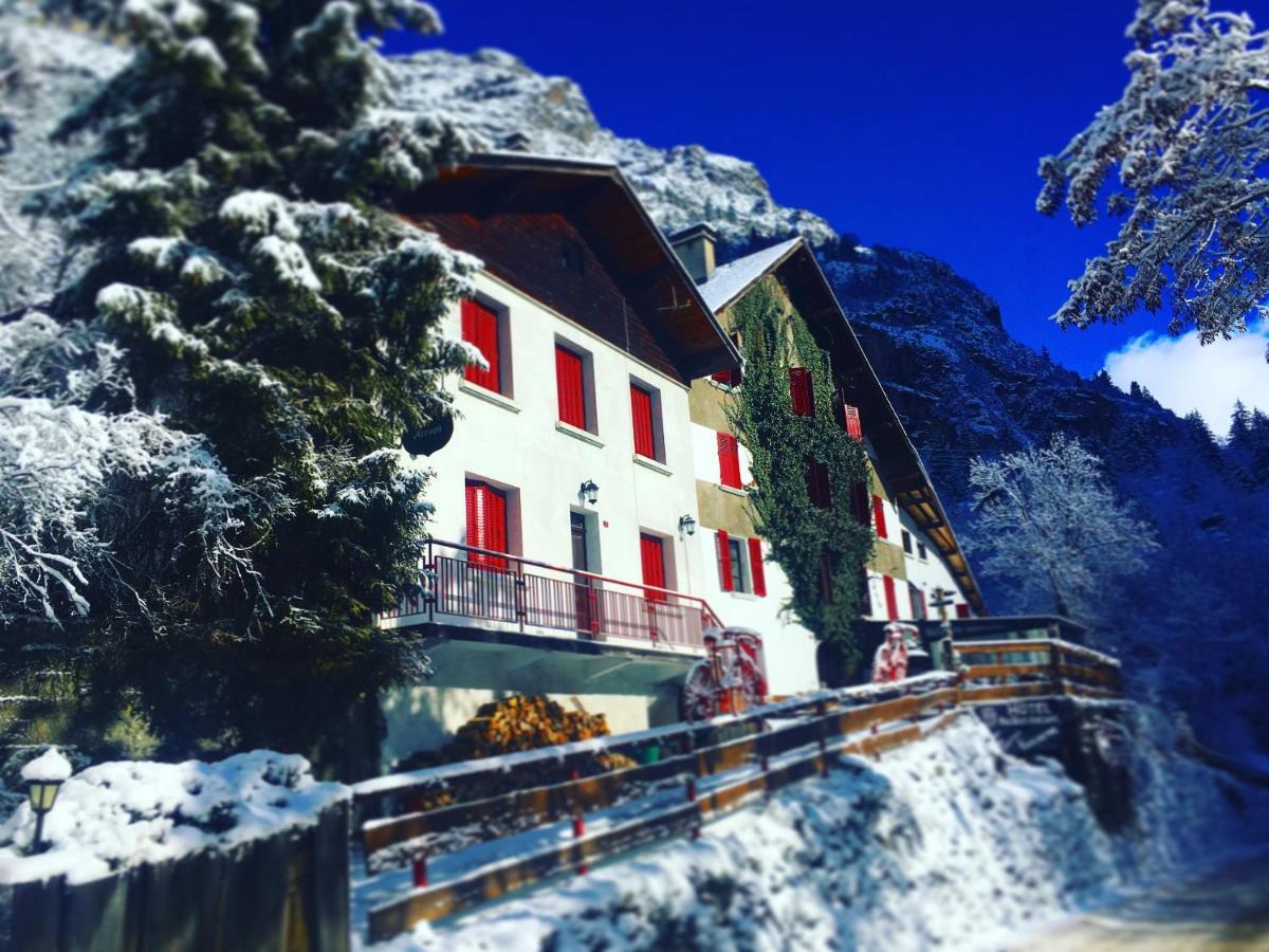 Hotel Au Bon Accueil Les Deux Alpes Exterior foto